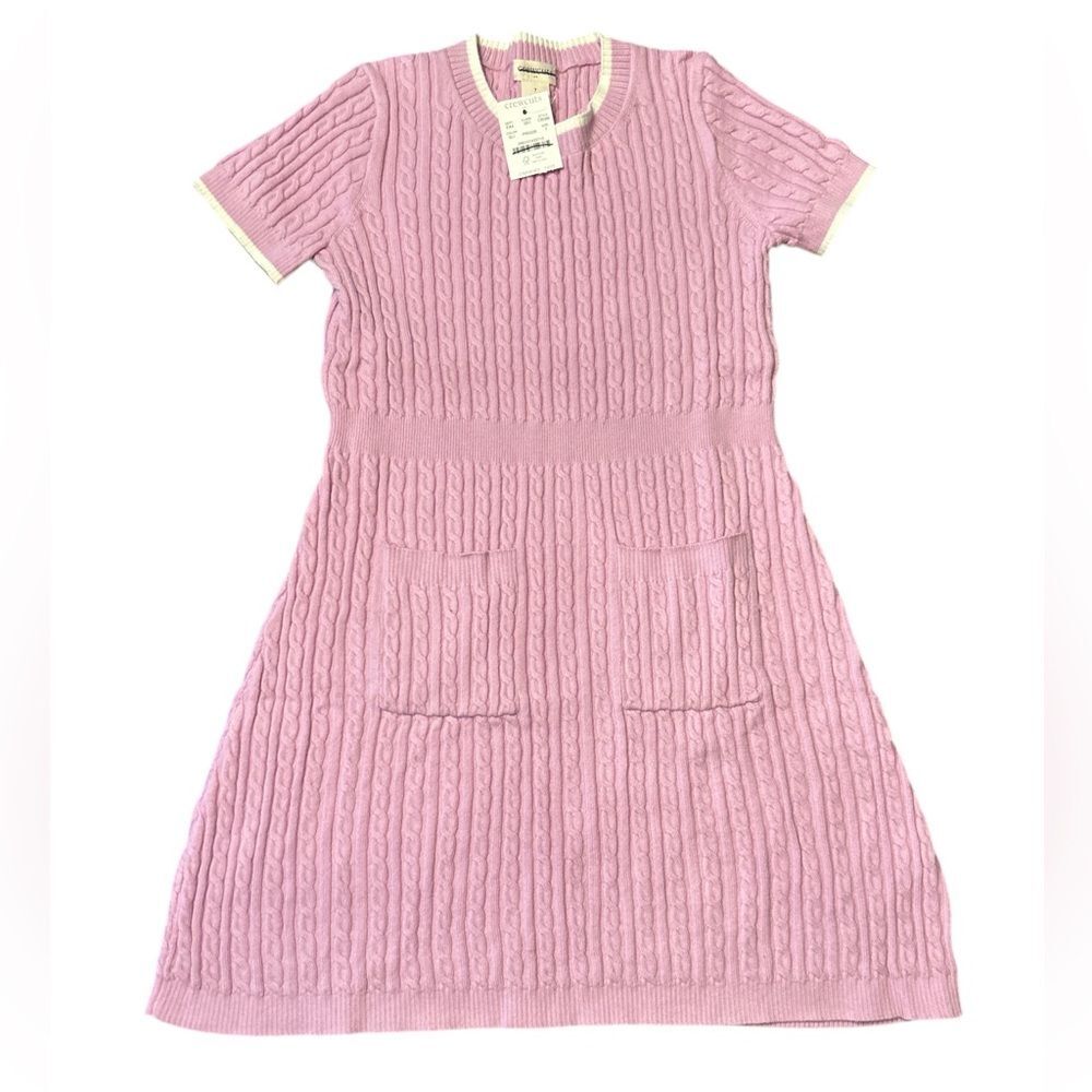J. Crew Factory Girls' Cable-knit Sweater-dress Size 7 NWT